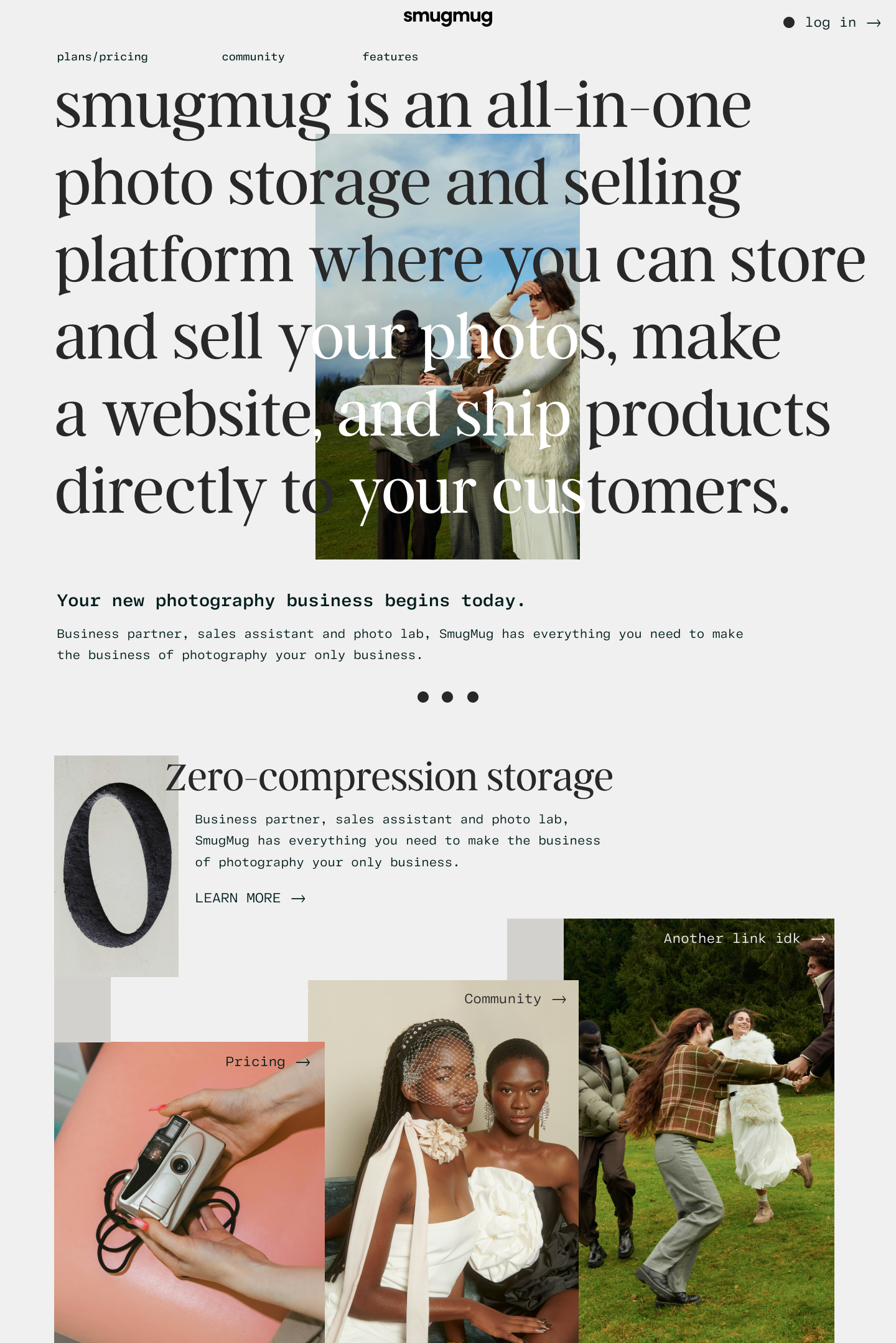 Website Design Example: Editorial