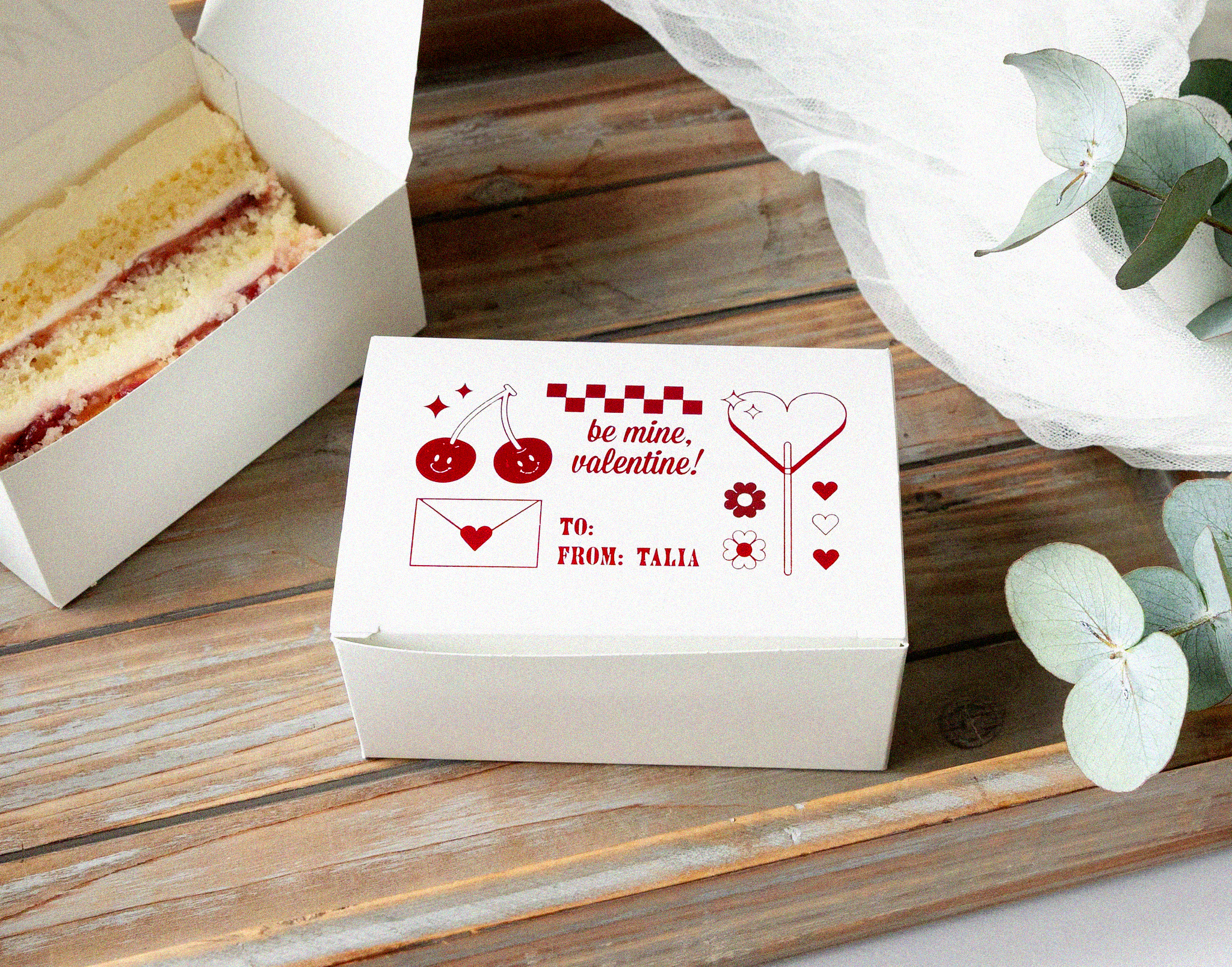 Print Design example: Holiday gift tags gif